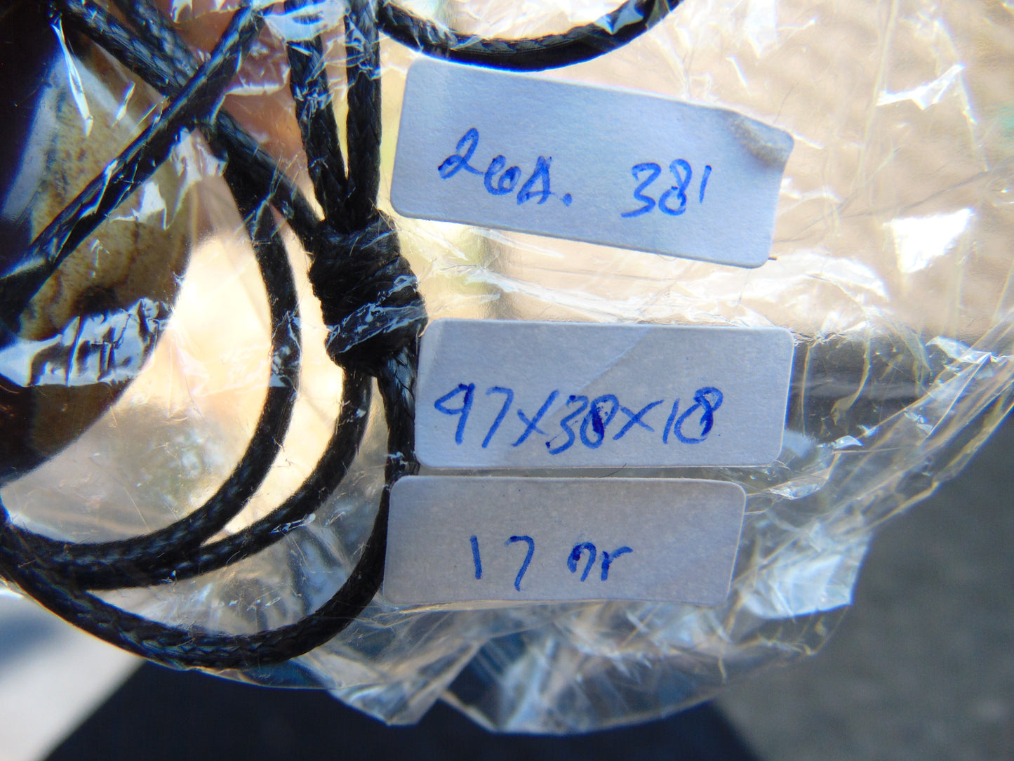 17 gram Pendant Indonesian Blue Amber for Healing 26A381