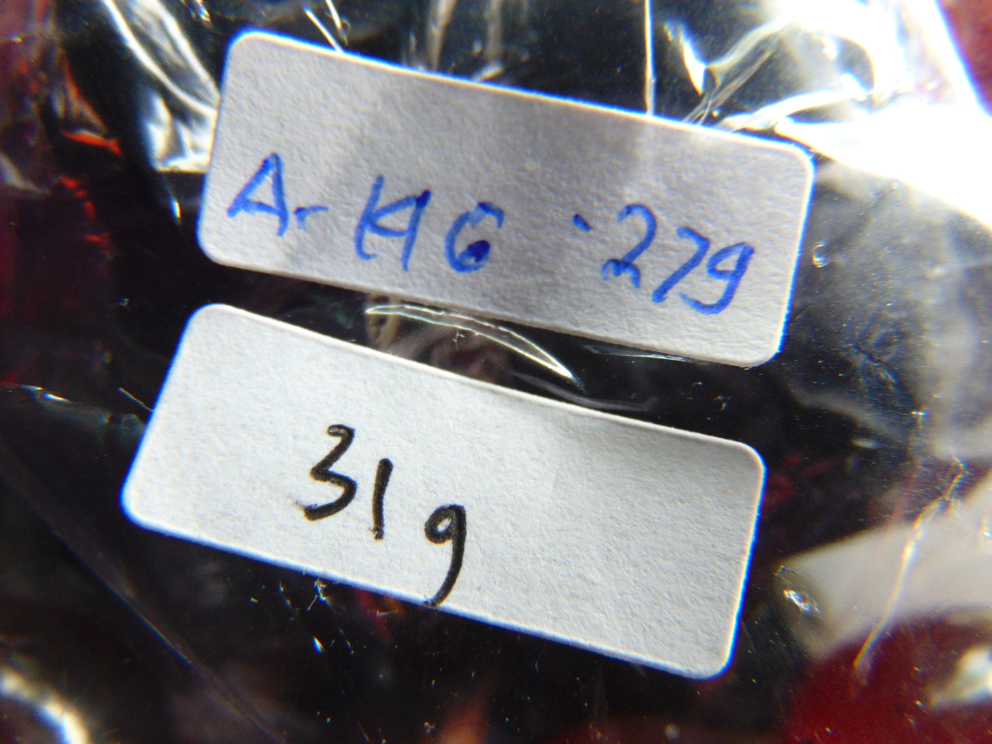 31 gram 14 Beads Mala Bracelet Indonesian Cherry Red Amber for Healing A14G279