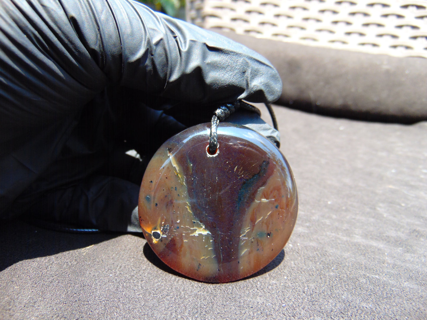 17 gr Chip Pendant Indonesian Amber for Healing AJ68