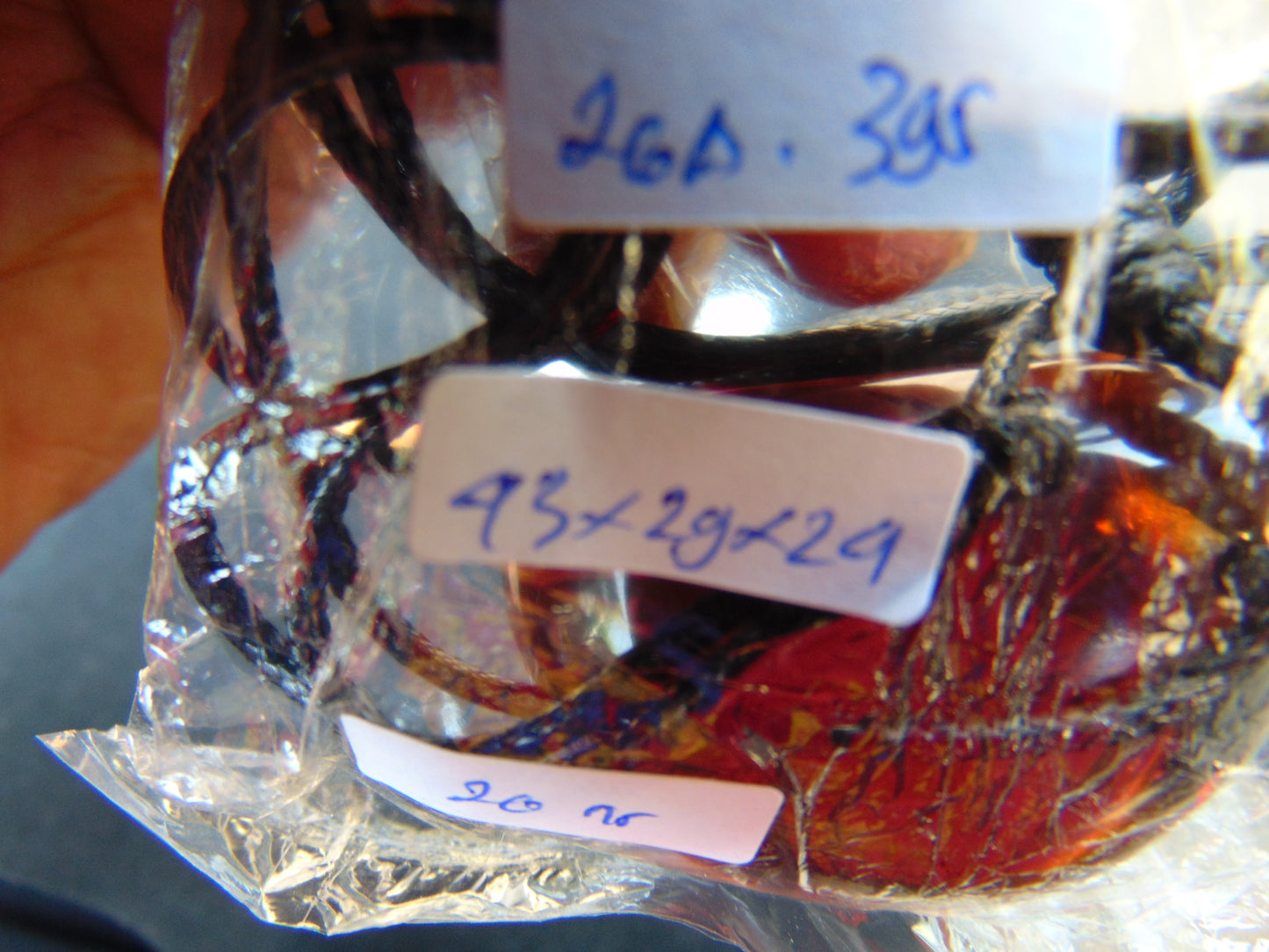 20 gram Pendant Indonesian Blue Amber for Healing 26A395