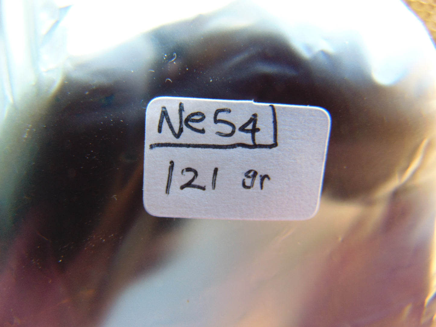 121 gram Small Beads Combination Necklace Indonesian Dark Green Amber for Healing NE54