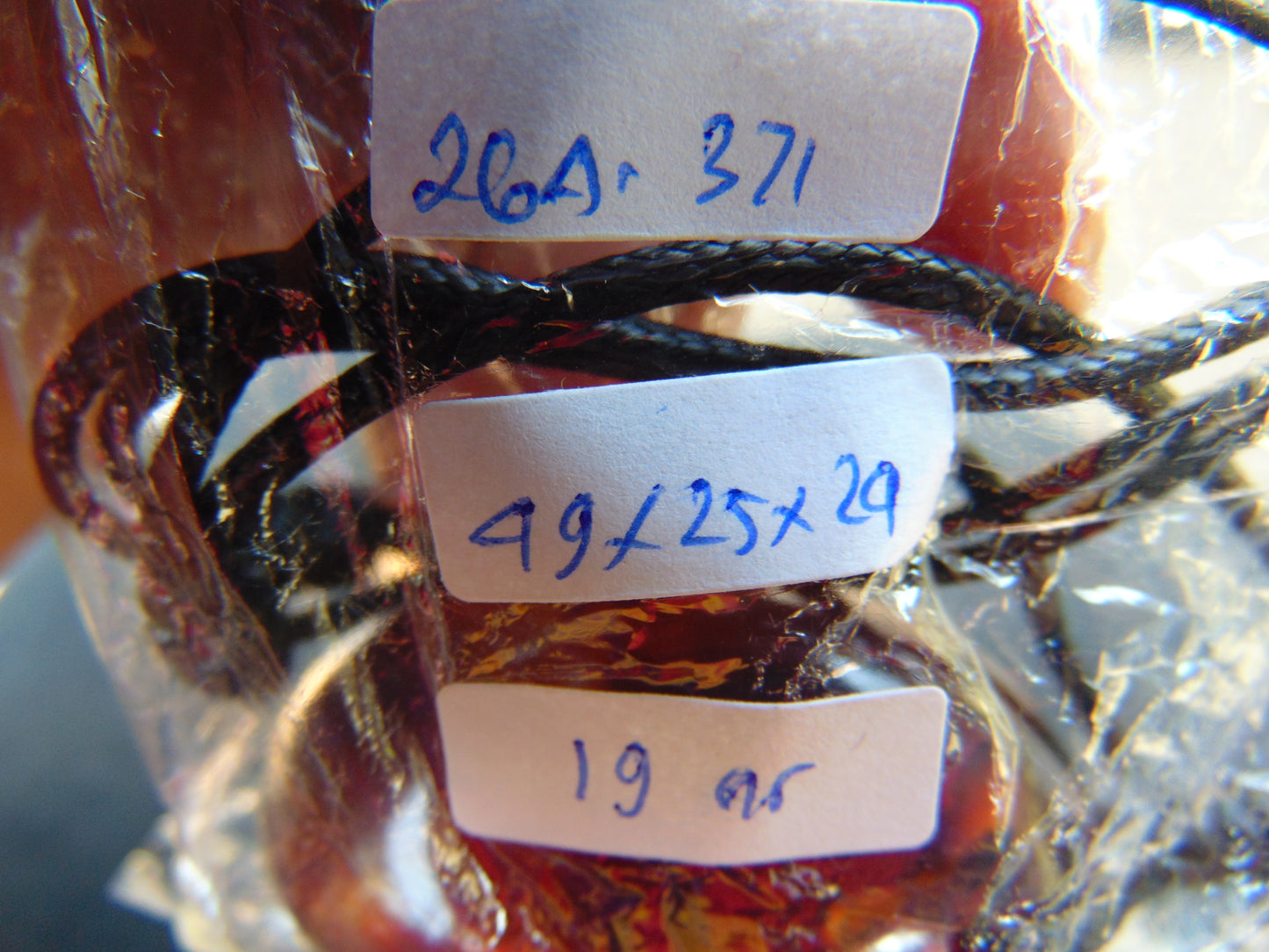19 gram Pendant Indonesian Blue Amber for Healing 26A371