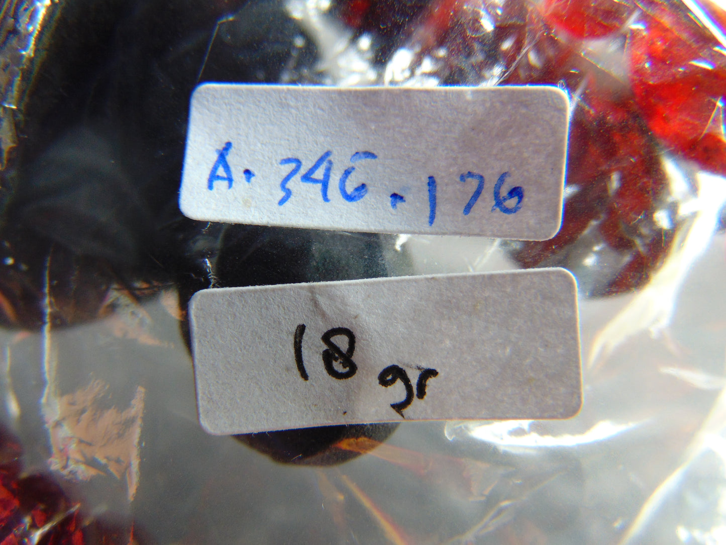 18 gram Small Beads Bracelet Indonesian Cherry Red Amber for Healing A34G176