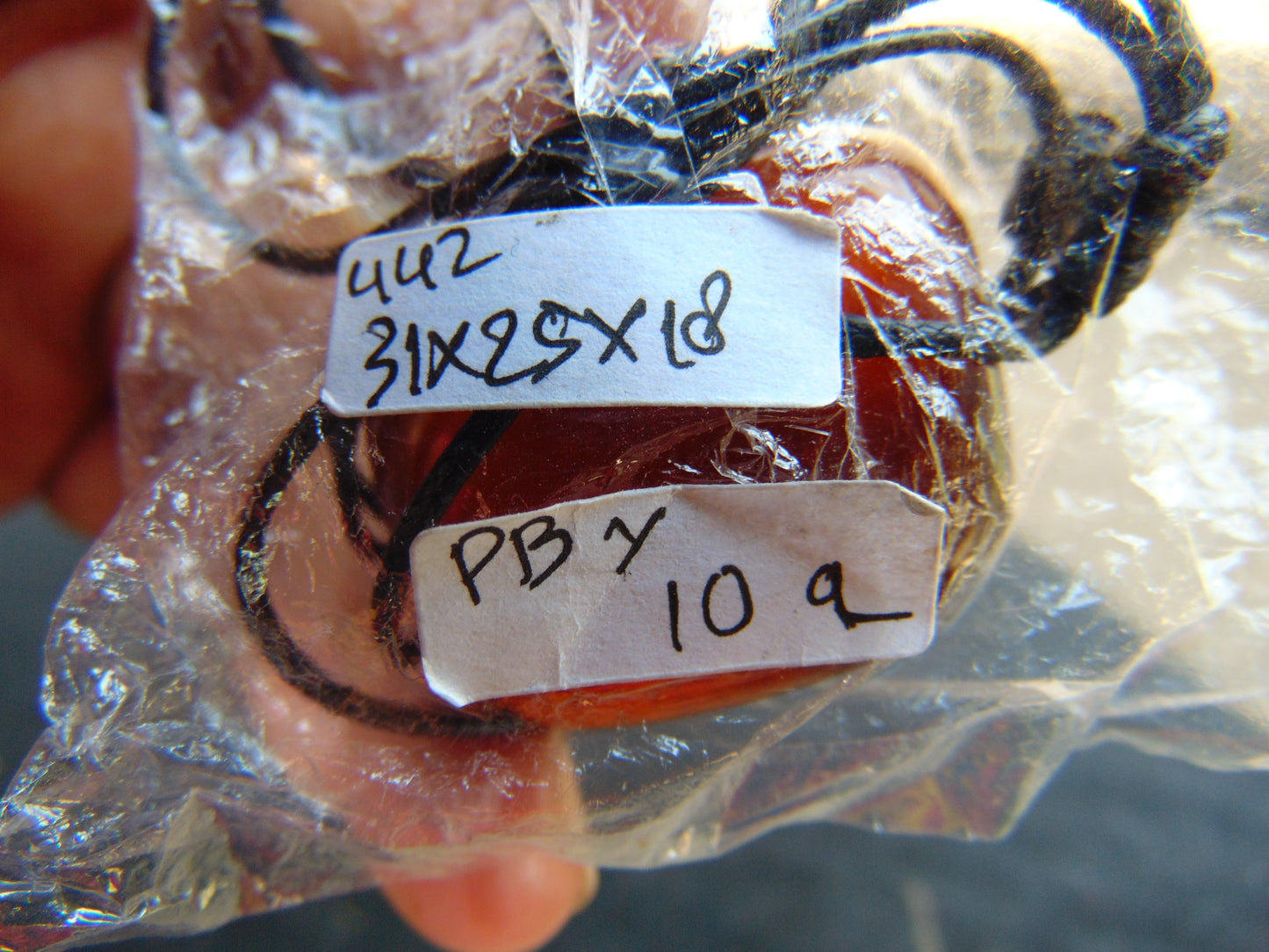 10 gram Pendant Indonesian Blue Amber for Healing PBY442