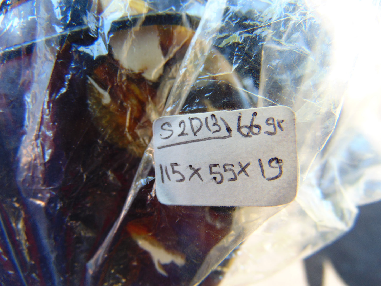 66 gr Skull carving Pendant Indonesian Amber for Healing S2D13