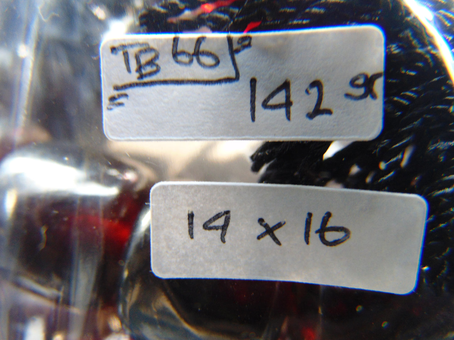 142 gr Komboloi Tasbih Rosary 33+2 Beads 15x16 mm Indonesian Dark Red Amber for Healing TB66