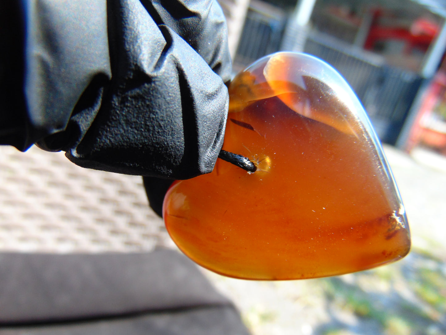 13 gram 41x40x16 mm Pendant Indonesian Amber for Healing 25N63