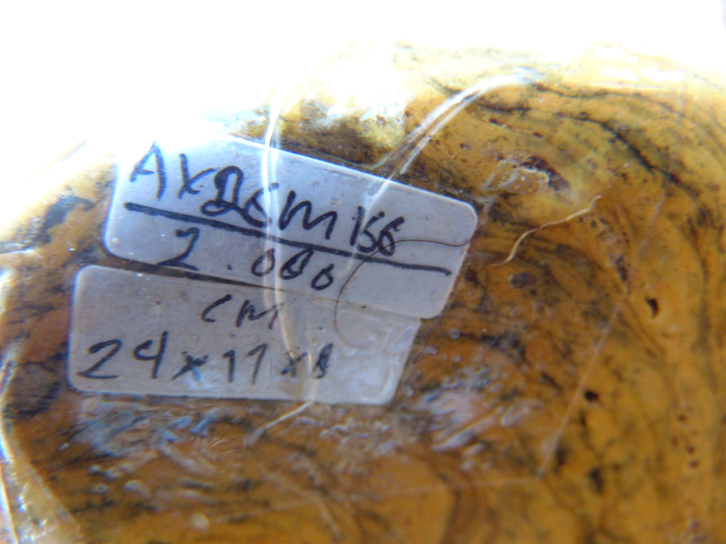 2080 gram Polished Indonesia Yellow Aromatic Amber for Healing AY26M166