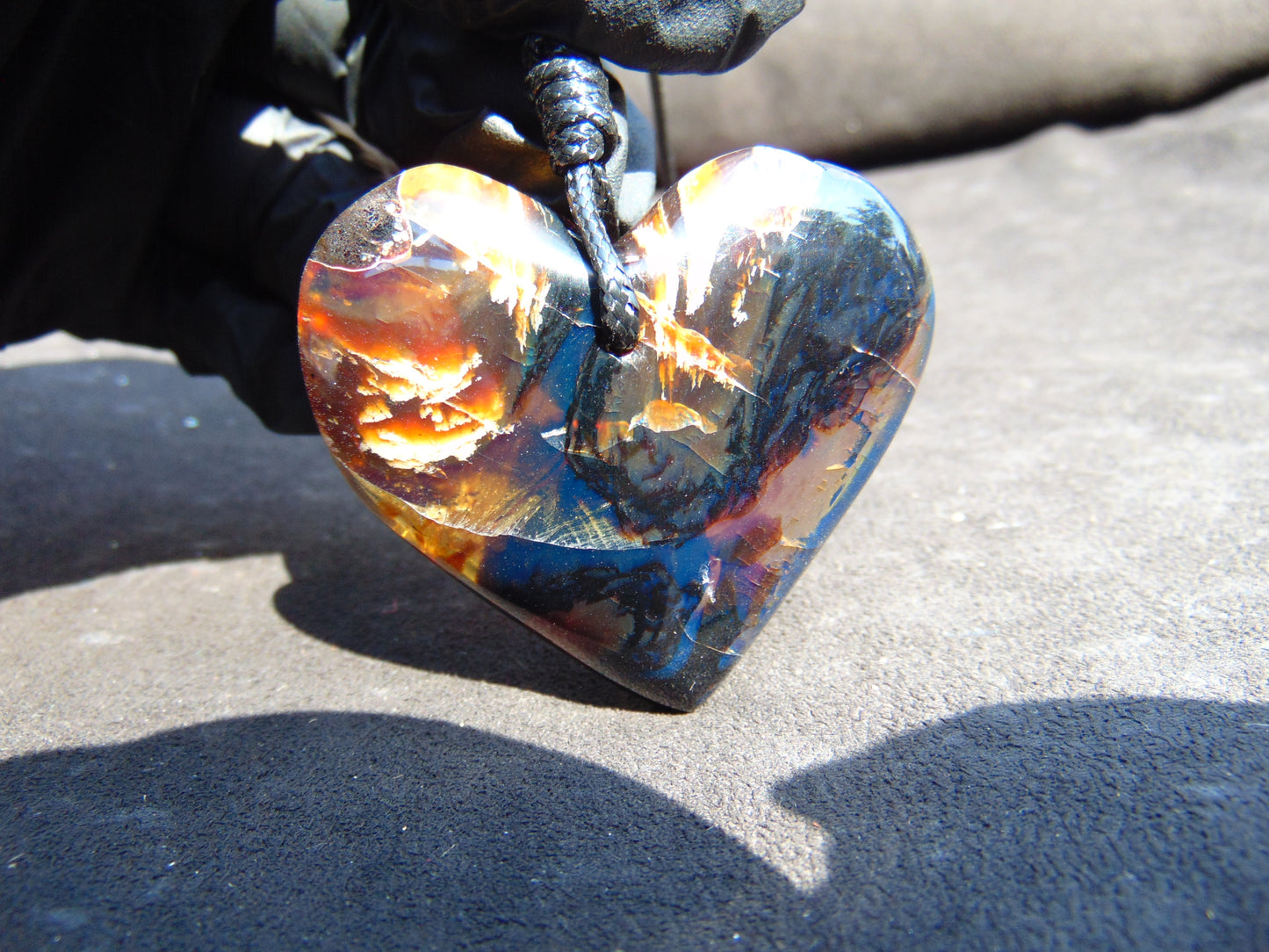 21 gr 50X53X15 mm Pendant Indonesian Blue Amber for Healing AR31