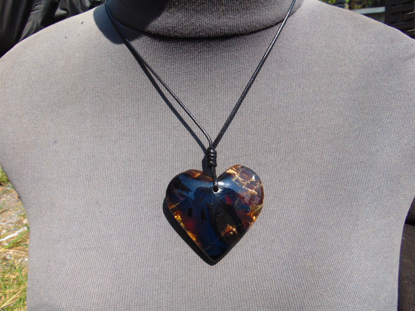 21 gr 50X53X15 mm Pendant Indonesian Blue Amber for Healing AR31