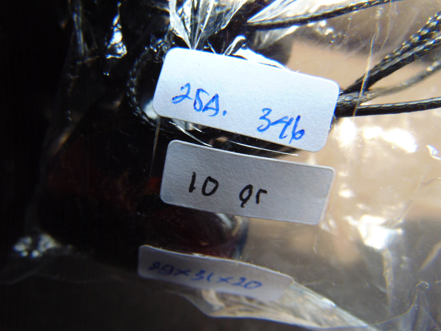 10 gr Heart Pendant Indonesian Blue Amber for Healing 25A346