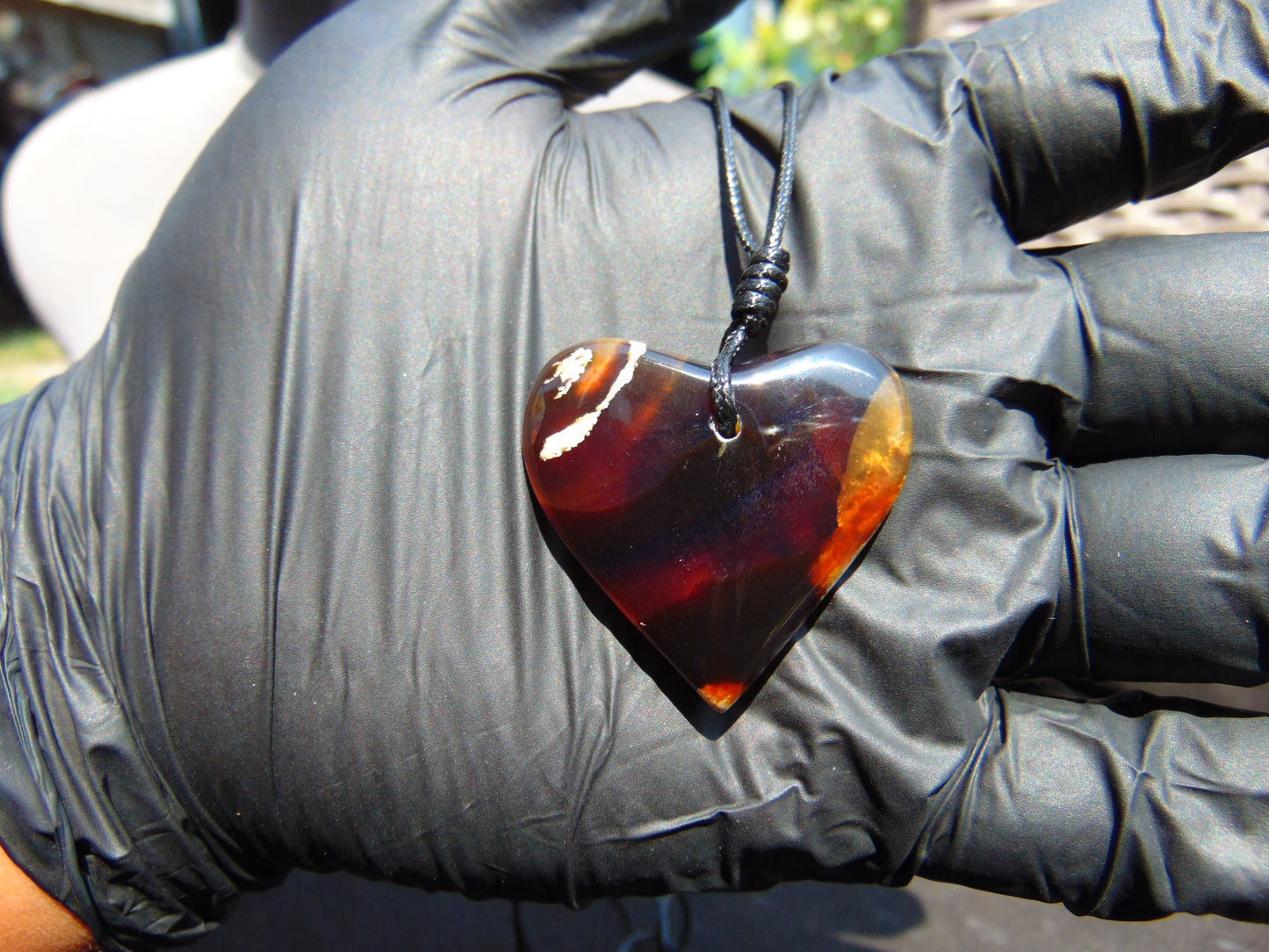 6 gram 35x30x11 mm Pendant Indonesian Amber for Healing 25Y35