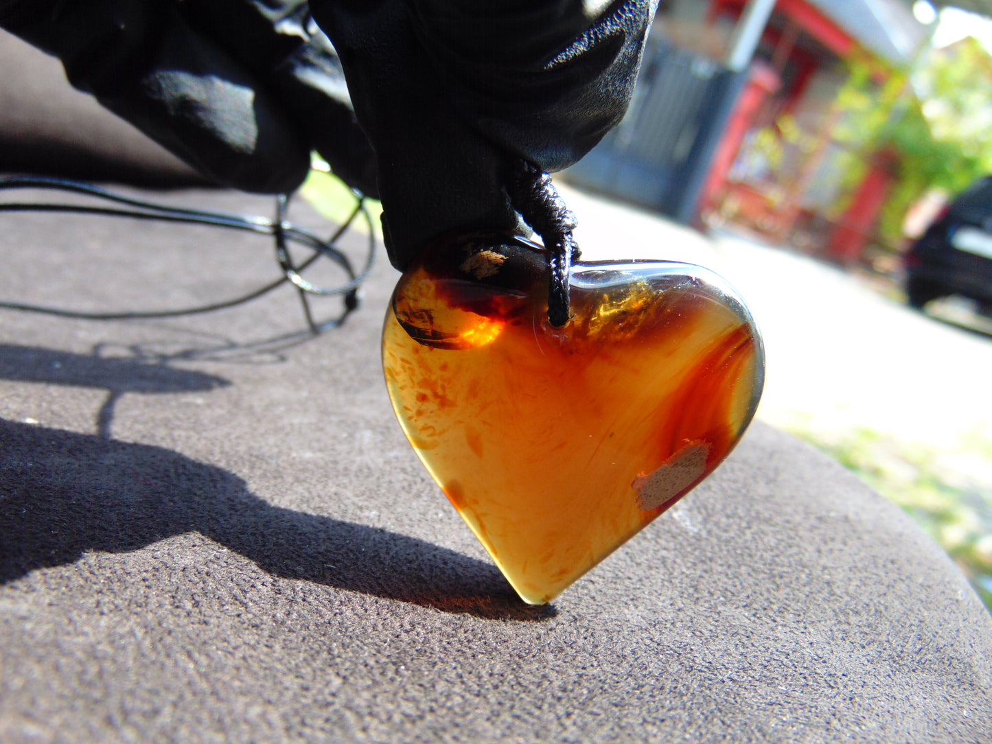 10 gram 38x38x14 mm Pendant Indonesian Amber for Healing 25Y34