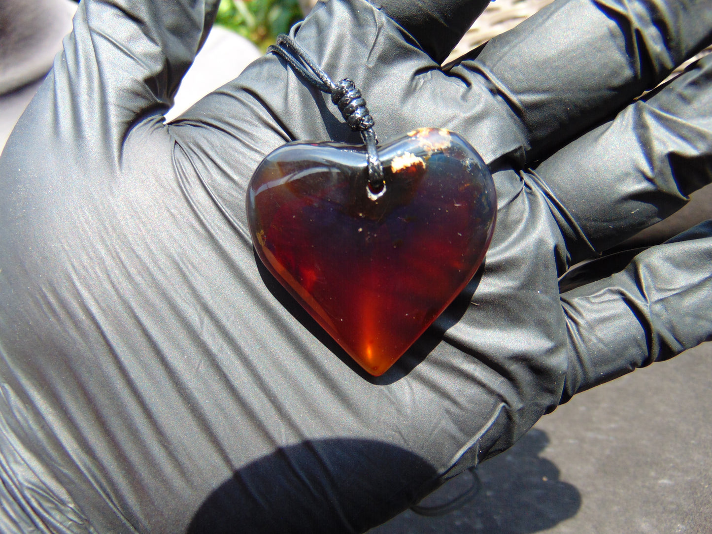 10 gram 38x38x14 mm Pendant Indonesian Amber for Healing 25Y34