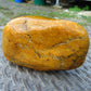 334 gram Polished Indonesia Yellow Fragrance Amber for Healing FK1