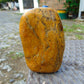 334 gram Polished Indonesia Yellow Fragrance Amber for Healing FK1