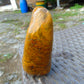 334 gram Polished Indonesia Yellow Fragrance Amber for Healing FK1