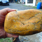 334 gram Polished Indonesia Yellow Fragrance Amber for Healing FK1