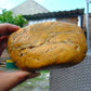 334 gram Polished Indonesia Yellow Fragrance Amber for Healing FK1