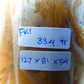 334 gram Polished Indonesia Yellow Fragrance Amber for Healing FK1