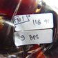 118 gram Small Beads Combination Necklace Indonesian Dark Blue Amber for Healing FN1