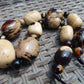 157 gram Small Beads Combination Necklace Indonesian White Amber for Healing NO.16