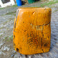 386 gram Polished Indonesia Yellow Fragrance Amber for Healing FK5