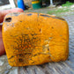 386 gram Polished Indonesia Yellow Fragrance Amber for Healing FK5