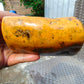 386 gram Polished Indonesia Yellow Fragrance Amber for Healing FK5