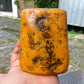 386 gram Polished Indonesia Yellow Fragrance Amber for Healing FK5