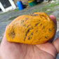 386 gram Polished Indonesia Yellow Fragrance Amber for Healing FK5
