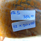 386 gram Polished Indonesia Yellow Fragrance Amber for Healing FK5