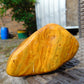 274 gram Polished Indonesia Yellow Fragrance Amber for Healing FK7