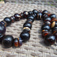 221 gram Small Beads Combination Necklace Indonesian White Amber for Healing NO.48