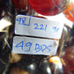 221 gram Small Beads Combination Necklace Indonesian White Amber for Healing NO.48