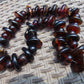 164 gram Small Beads Combination Necklace Indonesian Yellow Blue Amber for Healing NK5
