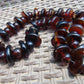 164 gram Small Beads Combination Necklace Indonesian Yellow Blue Amber for Healing NK5
