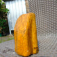 353 gram Polished Indonesia Yellow Fragrance Amber for Healing FK4