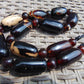 116 gram Small Beads Combination Necklace Indonesian Inclusion Dark Amber for Healing NO.6