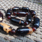 116 gram Small Beads Combination Necklace Indonesian Inclusion Dark Amber for Healing NO.6