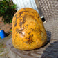 342 gram Polished Indonesia Yellow Fragrance Amber for Healing FK8