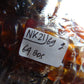 69 gram 69 Small Beads Combination Necklace Indonesian Yellow Blue Amber for Healing NK21