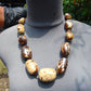 130 gr Small Beads Combination Necklace Indonesian Amber for Healing