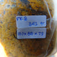 342 gram Polished Indonesia Yellow Fragrance Amber for Healing FK8