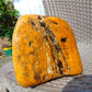531 gram Polished Indonesia Yellow Fragrance Amber for Healing FK3