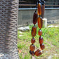 111 gram Small Beads Combination Necklace Indonesian Yellow Blue Amber for Healing NE87