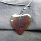 6  gr Heart Pendant Indonesian Red  Amber for Healing 25Y377