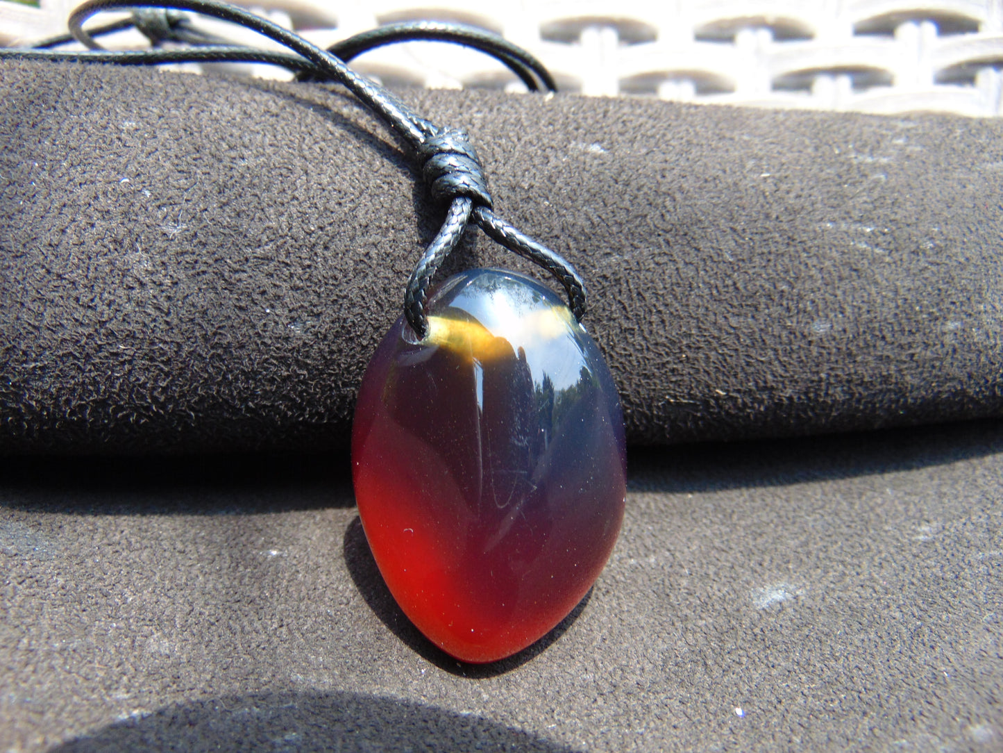 13 gr Pendant Indonesian Blue Amber for Healing PB100