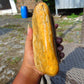 531 gram Polished Indonesia Yellow Fragrance Amber for Healing FK3