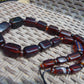 117 gram Small Beads Combination Necklace Indonesian Cherry Red Amber for Healing NE54